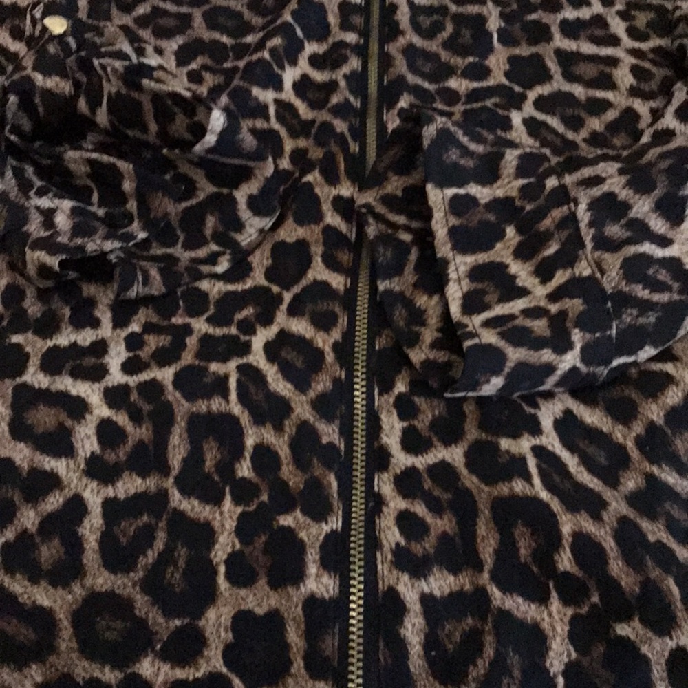 Michael Kors silk leopard blouse - Picture 4 of 5